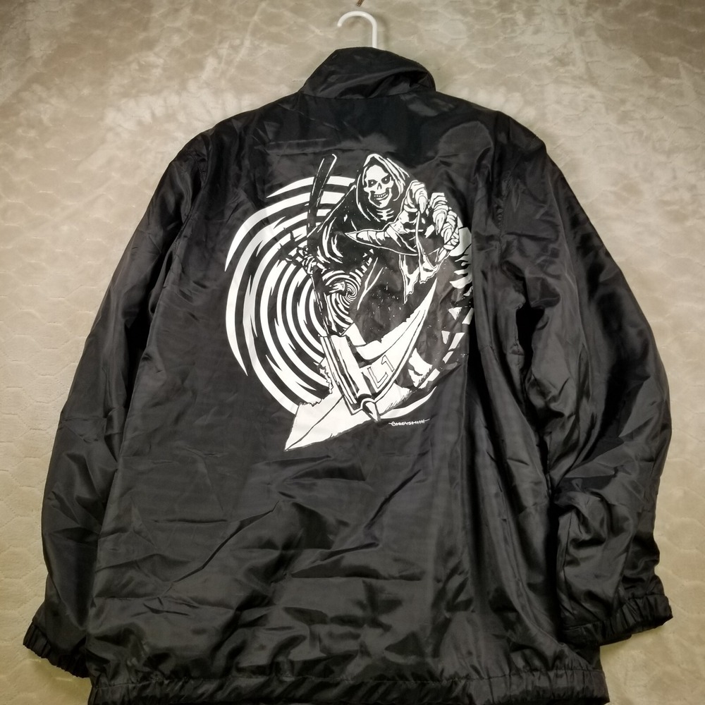 L1 Premium Outerwear Corey Smith Reaper Coaches Jacket Black Mens Large NWT - Picture 8 of 10